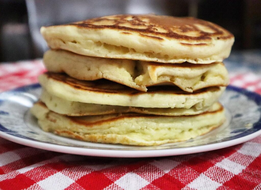 Pancakes al cocco