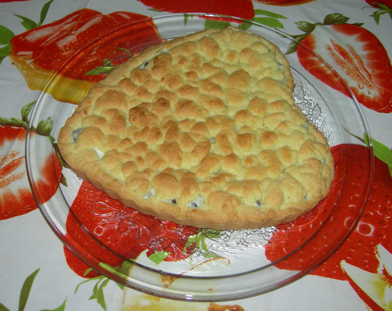 Torta di ricotta e cioccolata
